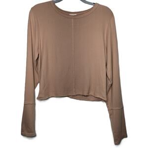 Women’s Flirtitude Active Pink Long Sleeve Grunge Size XXL